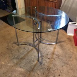 Glass Dining Table 