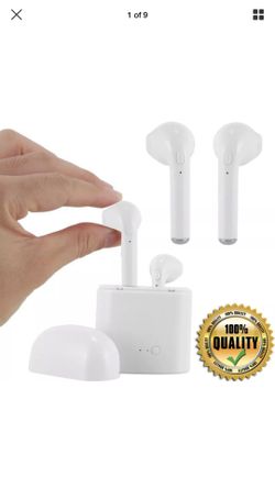 Wiress bluetooth earbuds for iphone and Android