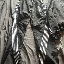 Merlinsfather Black With White Strips On The Side , Size Medium  Tracksuit,Jumpsuit 