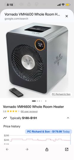New Heater with remote