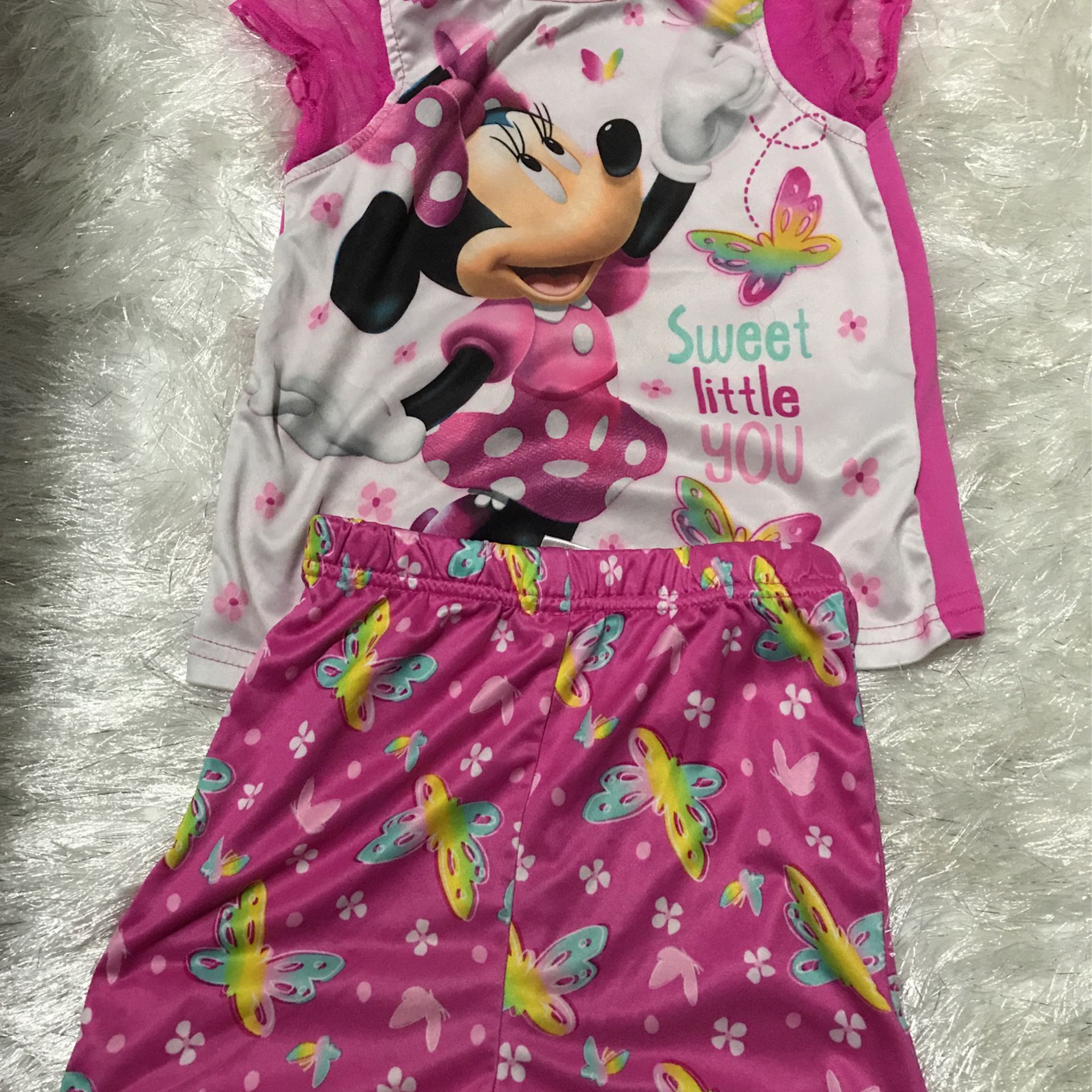 Minnie Mouse Pajamas Size 4t