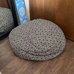Black And White Bean Bag