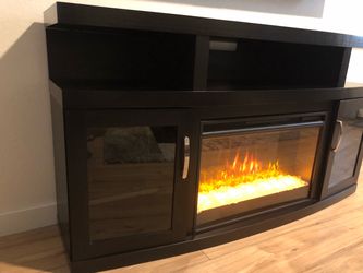 Electric Fireplace TV Stand Console