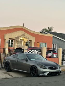 infiniti G37 coupé silver