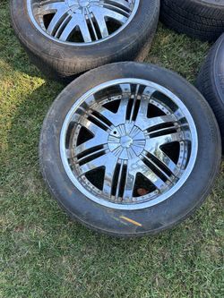 22” rims and tires