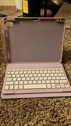 Bluetooth 3.0 Keyboard,purple iPad 10 Generation, 11 Generation iPad Case 