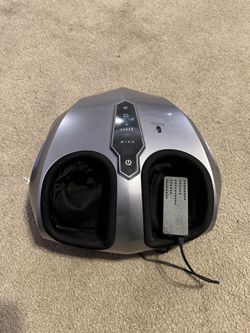 Miko Foot Massager (Shiatsu + Heat + Compression) – Like New!
