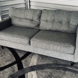 Nice Comfy XL 7 foot Gray Couch! 