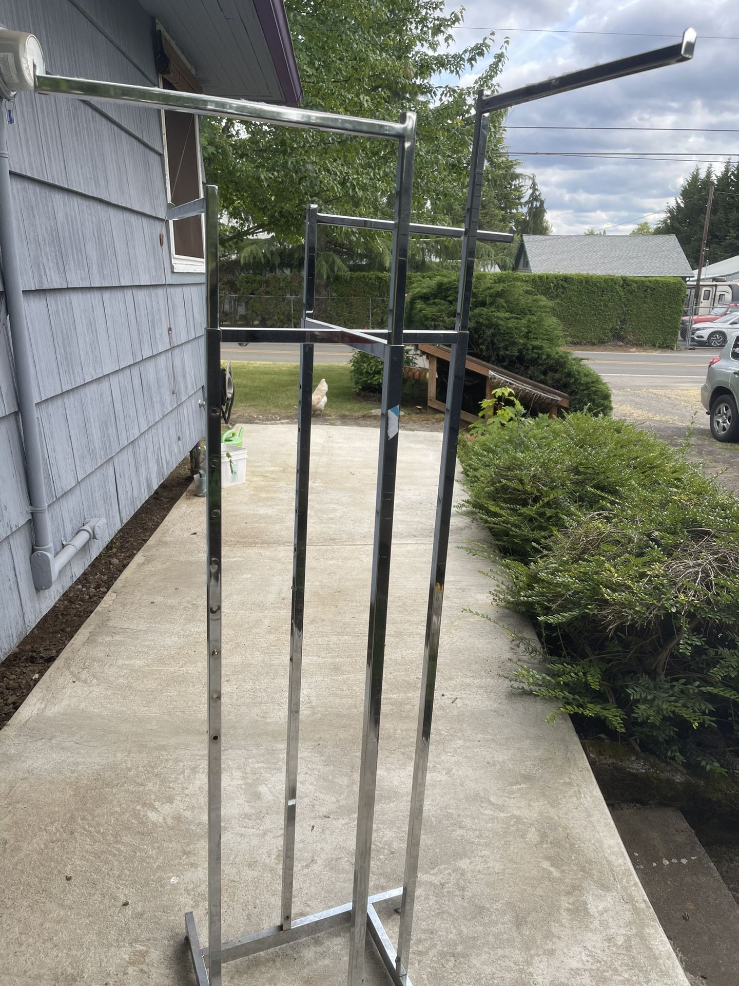 Clothing Rack . Stainless