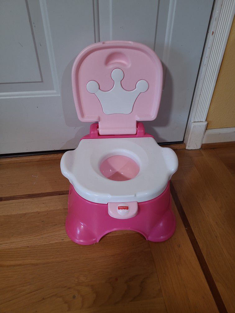Fisher-price Pink Potty Trainer Stepstool