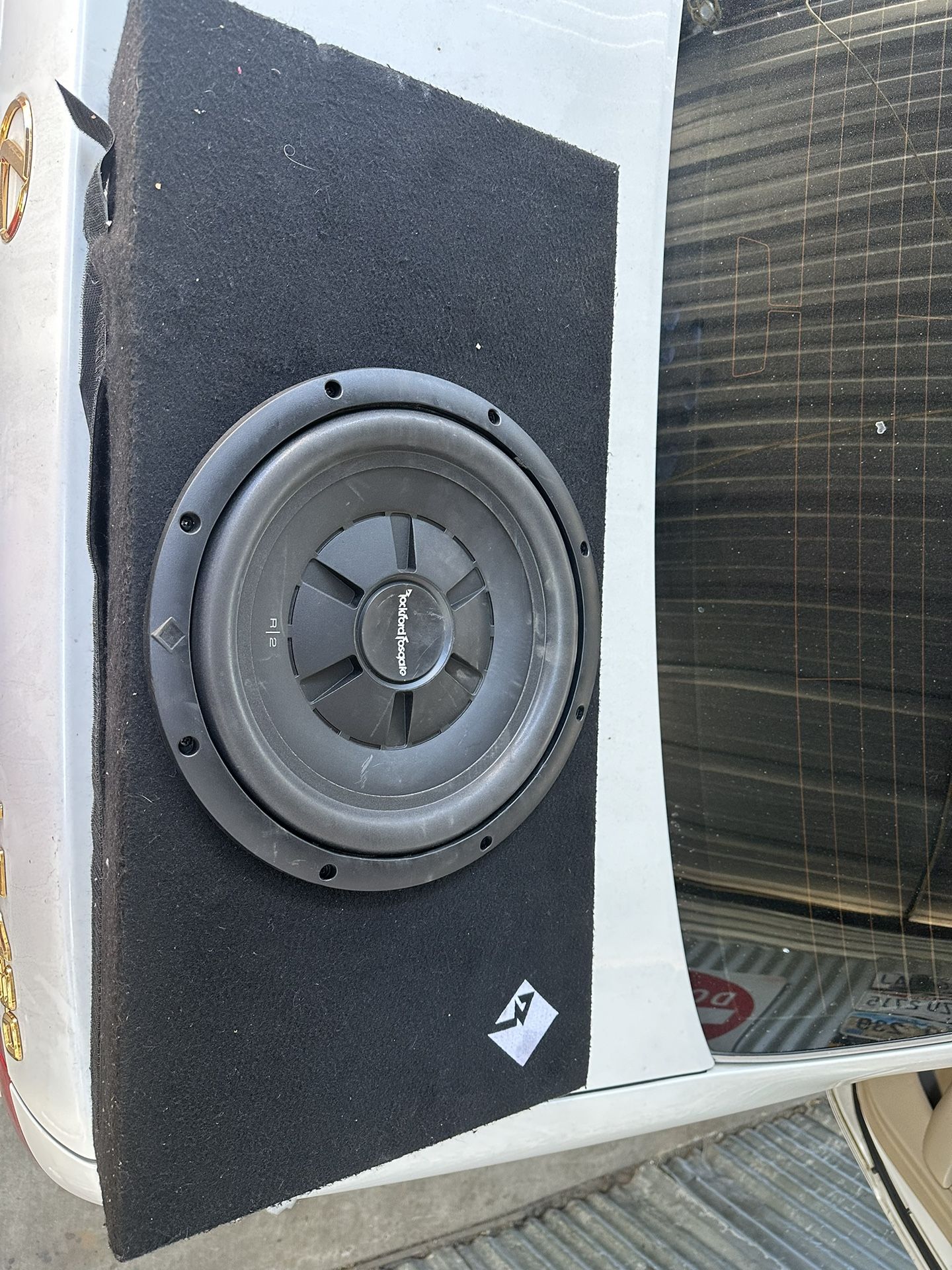 Rockford Fosgate Subwoofer 12 Inch Slim Shallow Mount