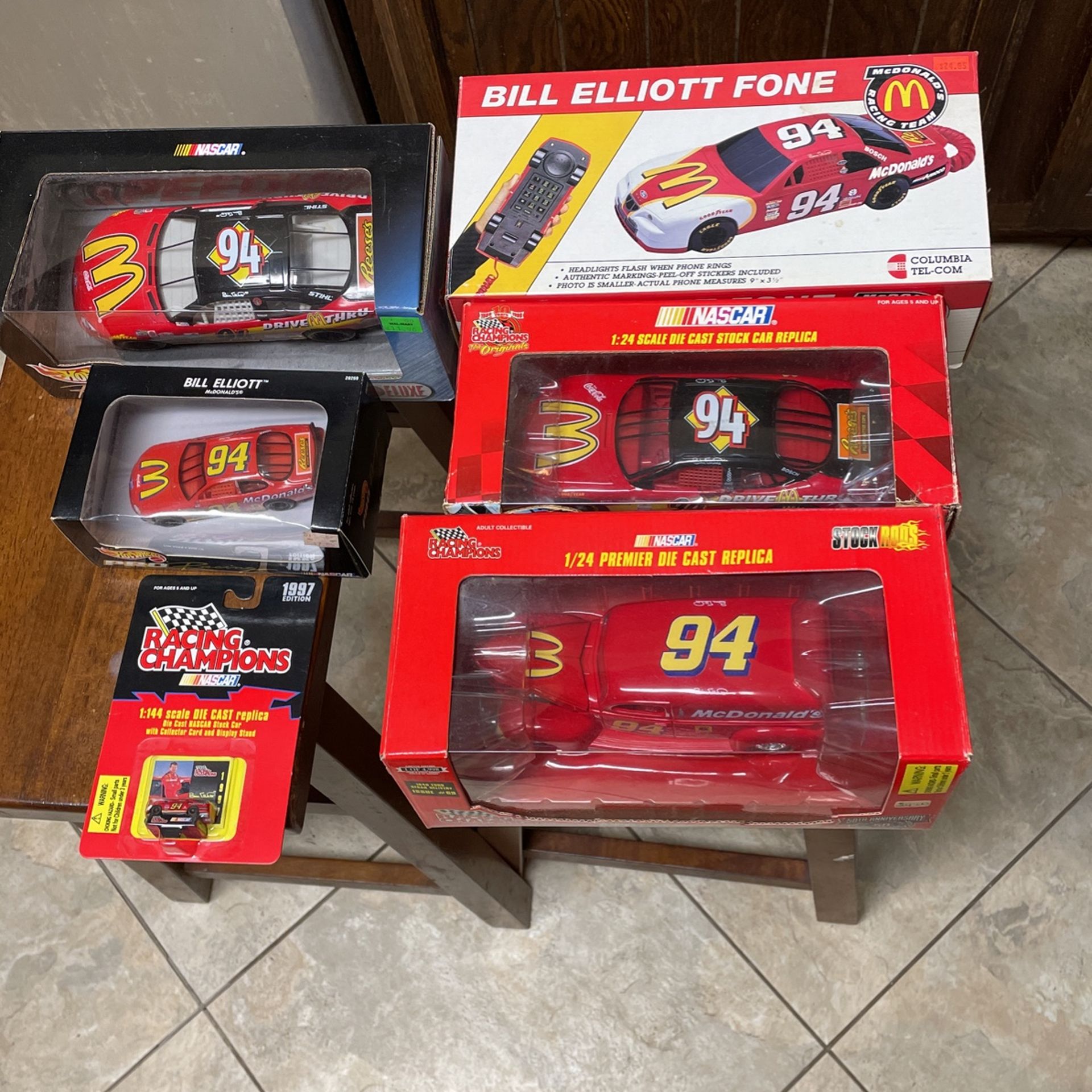 Collection Of Bill Elliott Die Cast Cars