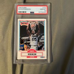 1990 Fleer David Robinson 
