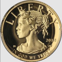 2018-W American Liberty Series $10 Gold High Relief Proof PCGS PR70 DCAM