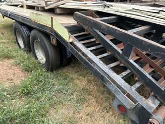 20' trailer tandem dual axle trailer