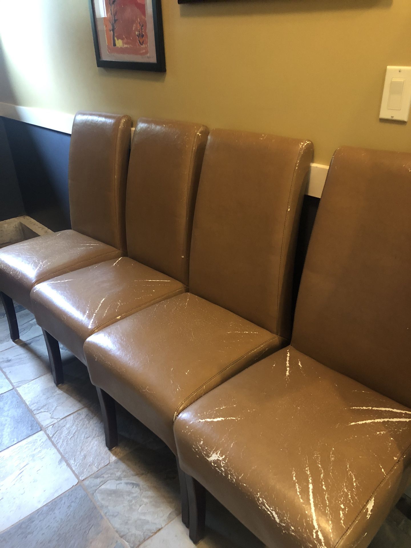 Free used dining chairs - 5