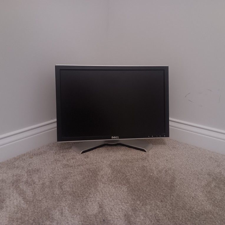 dell 20 inch widescreen monitors 20" wide screen computer desktop moniter monitor pc computers desktops pcs dells
