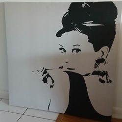 Audrey Hepburn Canvas Print