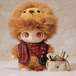 Pop Mart DIMOO The Secret Theatre Club Series Timid Lion Vinyl Plush Pendant