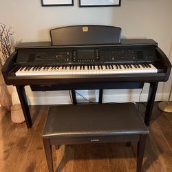 YAMAHA CLAVINOVA KEYBOARD MODEL CVP309/307