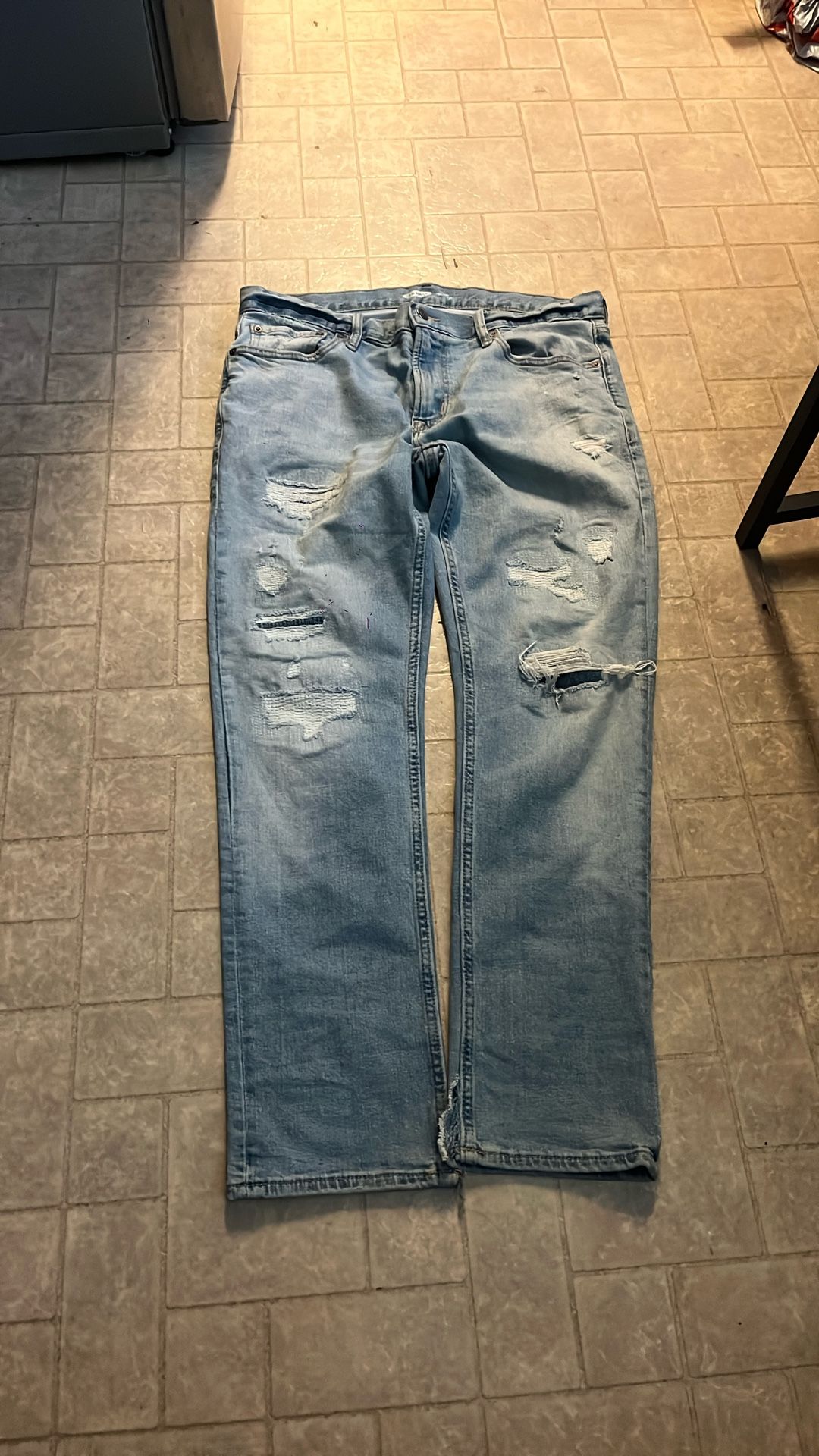 Stacked Jeans