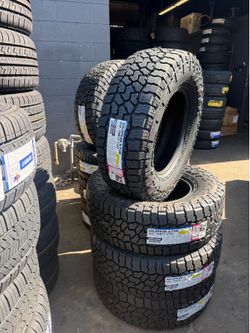 Set 265/70/17 Falken Wildpeak AT4 New Tires instaladas y balanciadas gratia