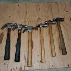 Miscellaneous vintage hammers