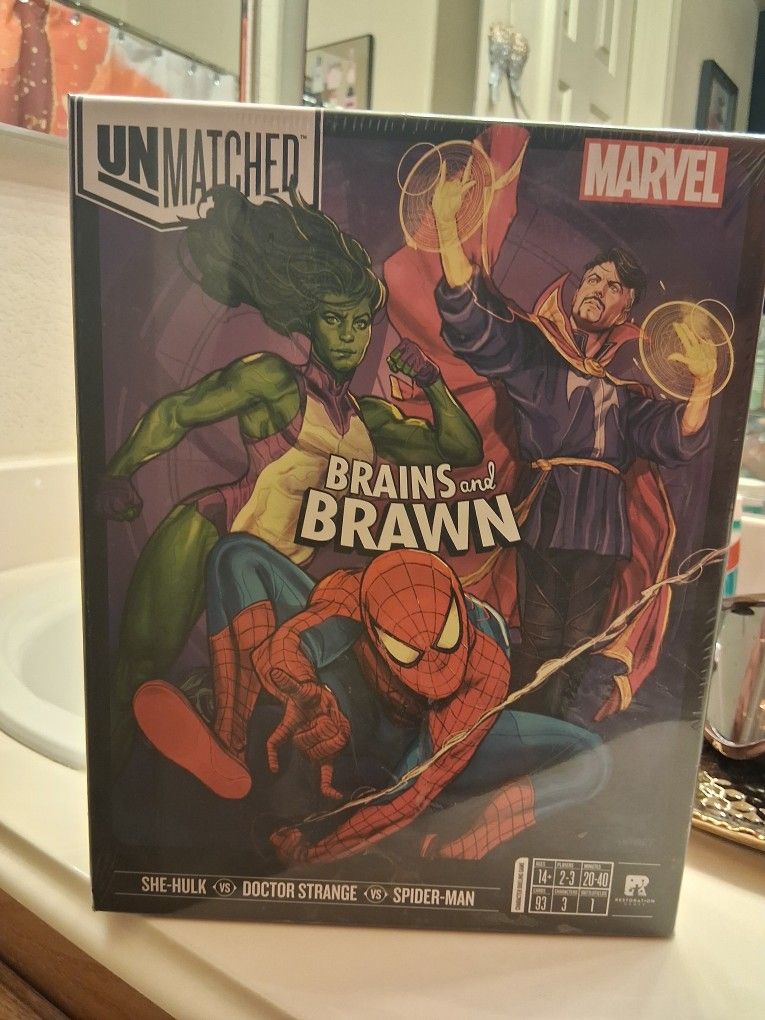 NEW" Marvel Unmatched: Brains & Brawn