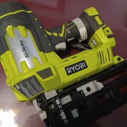 Ryobi 16 Gauge Cordless Airstrike Finish Brad Nailer 