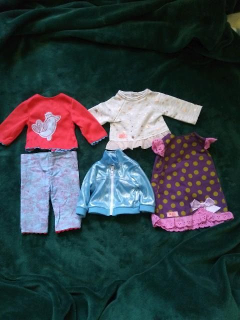 18” Doll Clothes Lot