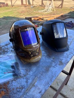 Two welding helmets for $30
