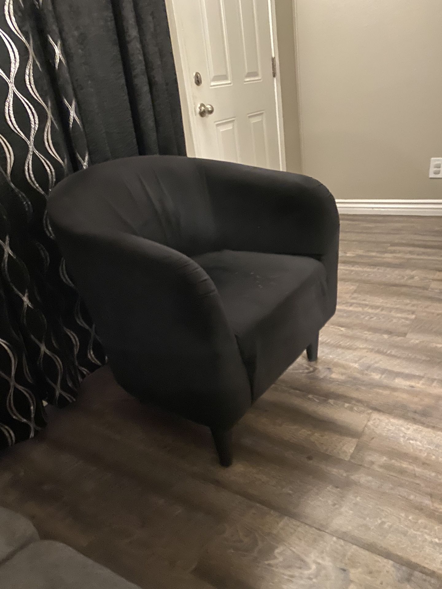 Black Chair Couch 