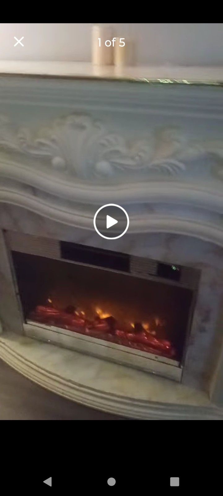 62 Inch Grand Big Lots Fireplace