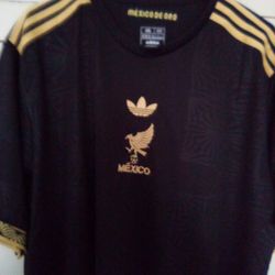 Mexico Black Gold Jersey 