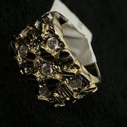 Silver Nugget Ring 