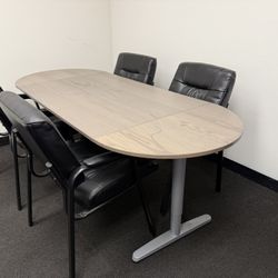 Desk And Conference Table