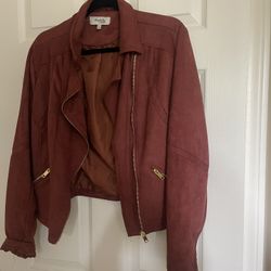 Maroon Structured Women’s Jacket 