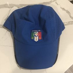 Vintage Puma Italia FIGC Soccer Visor Cap