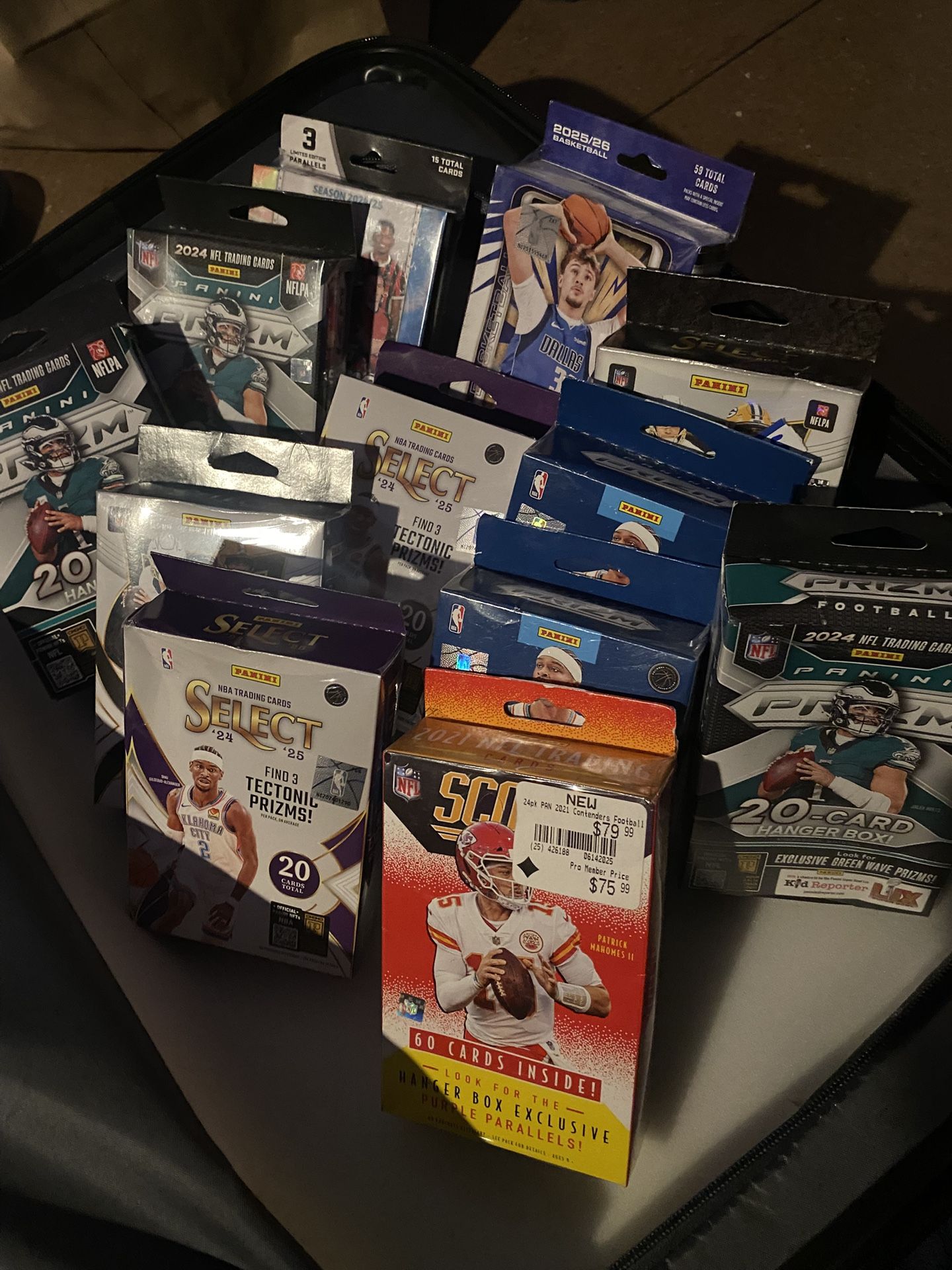 Panini & Topps Sealed Sport Hanger Lot