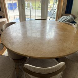 Round Marble Table Top