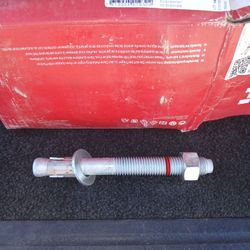 3/4 In By 7-in Anchor Bolts Hilti Brand New In The Box