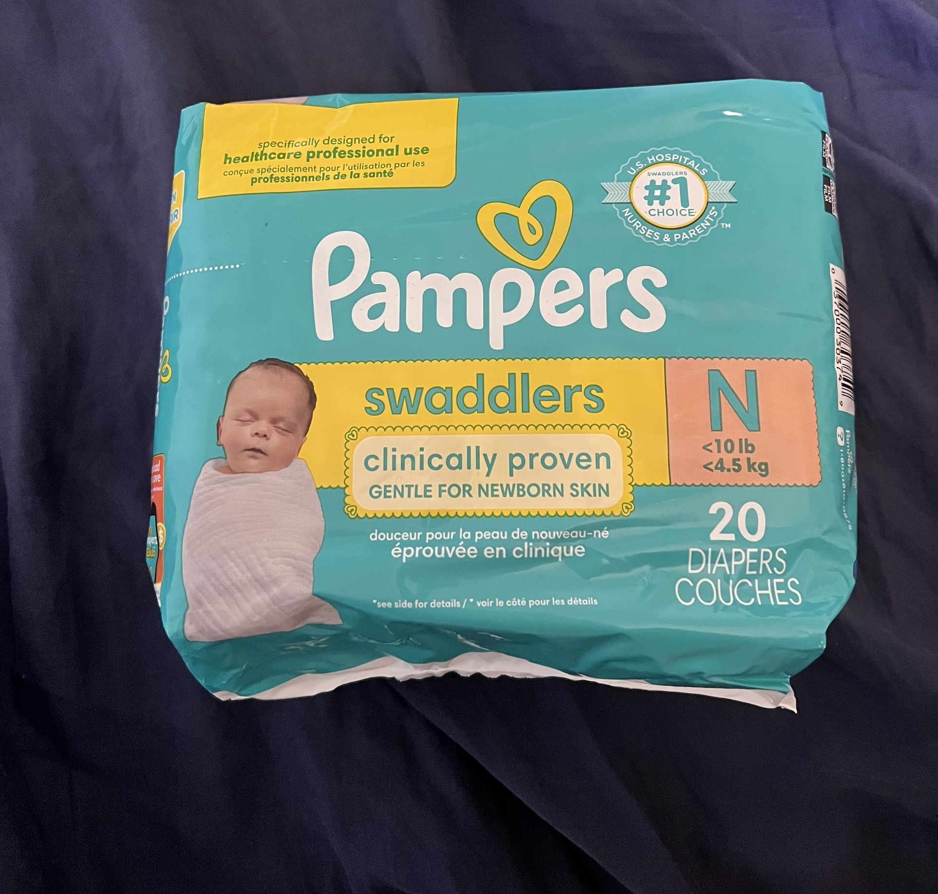 Pampers swaddles N