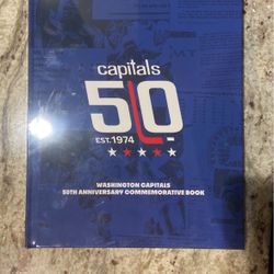 Washington Capitals 50th Anniversary Commemorative Book