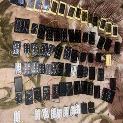 Lot Of Guitar Humbuckers 