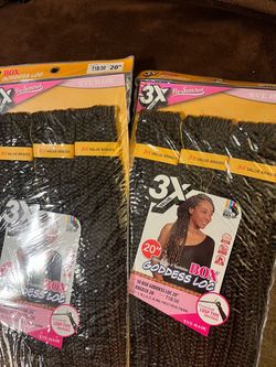 Eve Hair 3X Box Goddess Loc 20" Crochet Braids T1B/30