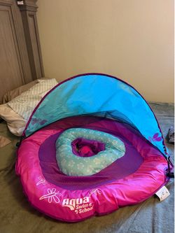 Baby canopy floaty