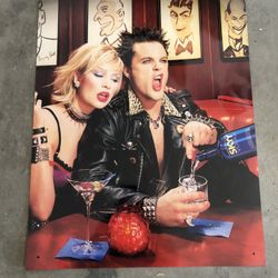 Sid and Nancy wall art