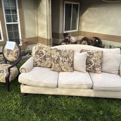 Free Couch And Matching Chair