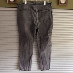 Old Navy Grey Boyfriend Jeans Size 16