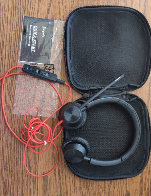 Plantronics Blackwire 3325 Wired Stereo Headset With Boom Mic (Poly)